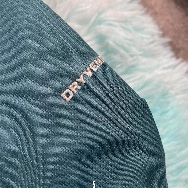 Blue & Black The North Face Coat Waterproof - Medium