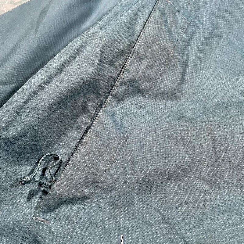 Blue & Black The North Face Coat Waterproof - Medium