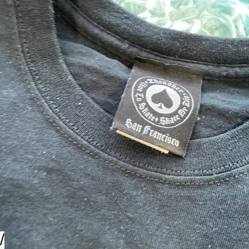 Black Thrasher T Shirt - Medium
