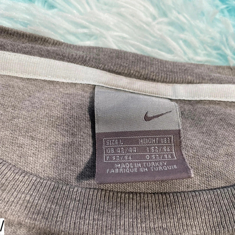 Vintage 00s Grey Nike Air T Shirt - Large