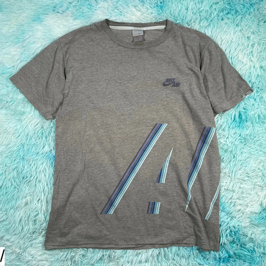 Vintage 00s Grey Nike Air T Shirt - Large