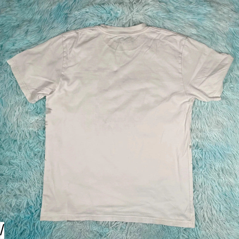 White Carhartt Graphic T Shirt - Small
