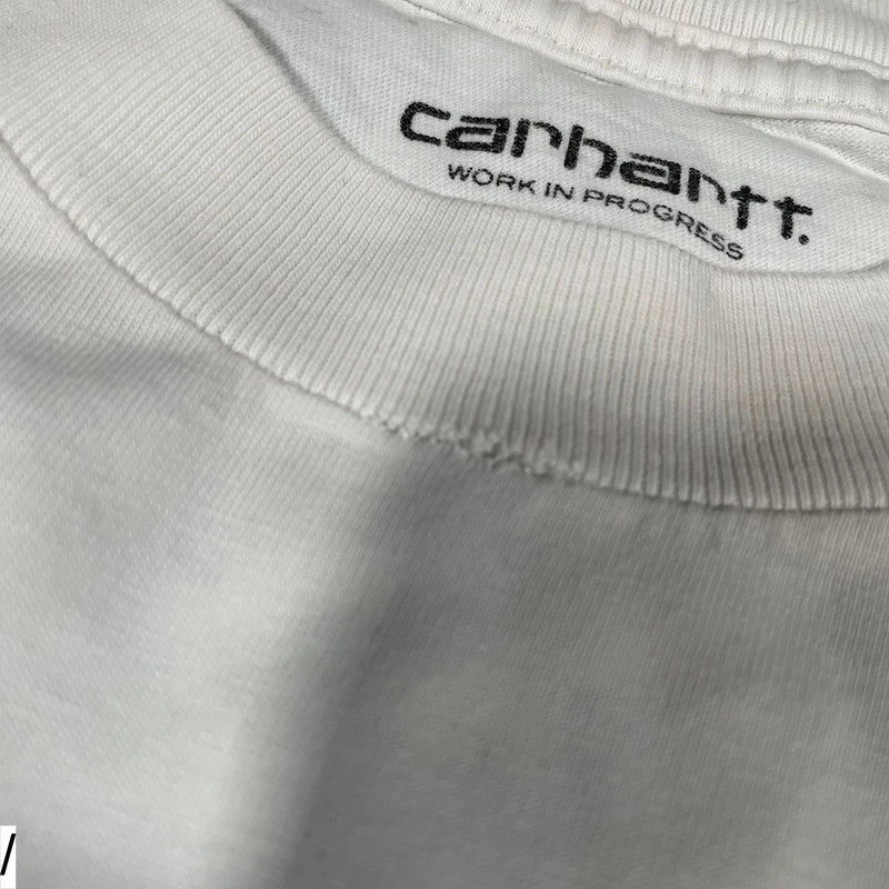 White Carhartt Graphic T Shirt - Small