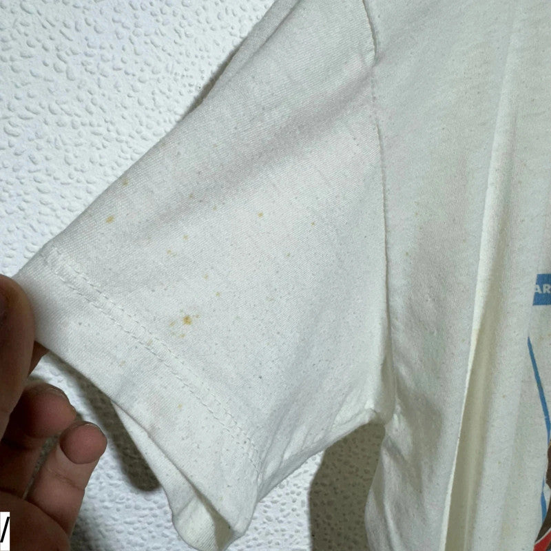 Vintage 80s White Harold Melvin & the Bluenotes T Shirt R&B - XXL