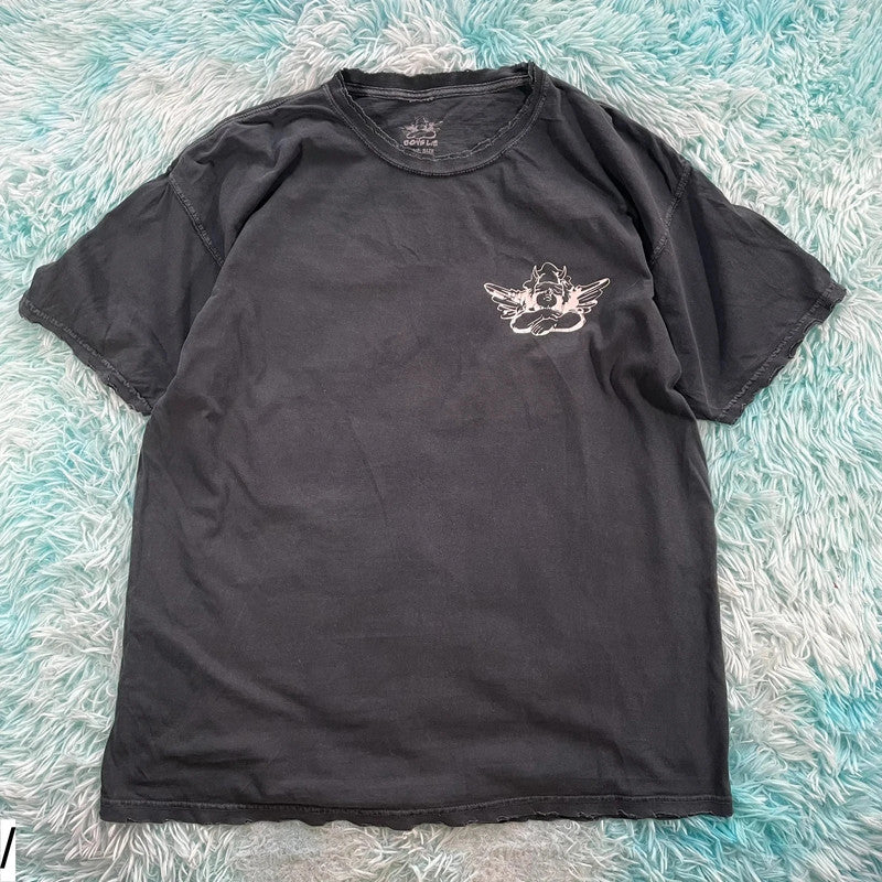 Black Boys Lie Graphic T Shirt - Large