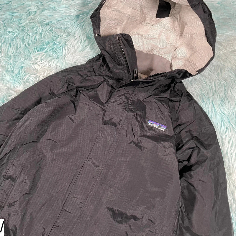Black Patagonia Windbreaker Jacket - Small