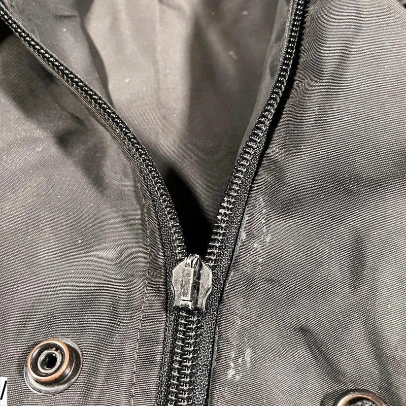 Vintage Dark Brown 90s Giorgio Armani Wax Jacket - XL