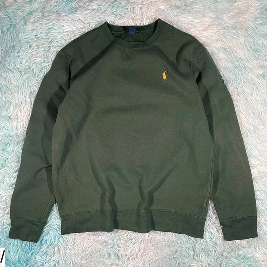 Dark Green Polo Ralph Lauren Sweatshirt - Small