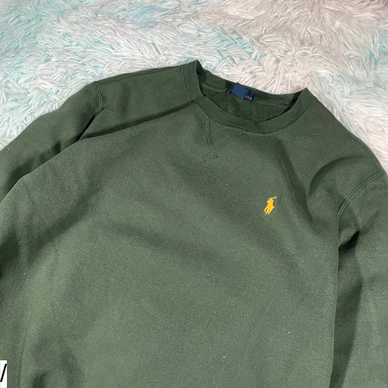 Dark Green Polo Ralph Lauren Sweatshirt - Small