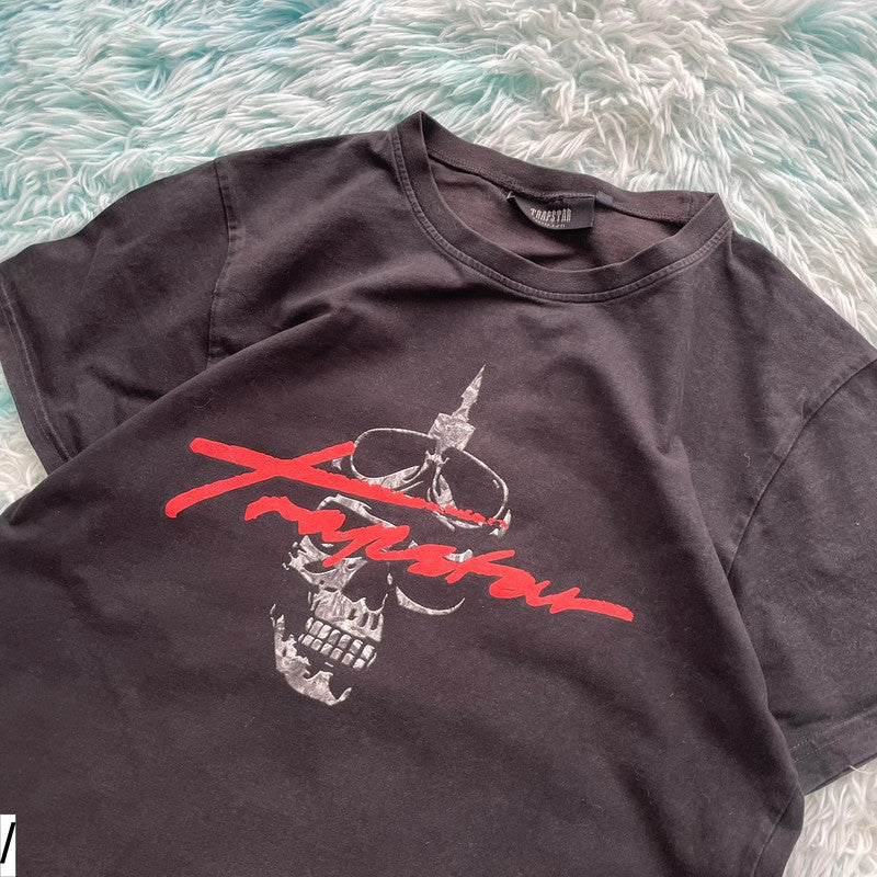 Black Trapstar T Shirt - Medium
