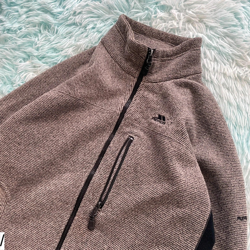 Brown Trespass Fleece Jacket - Large