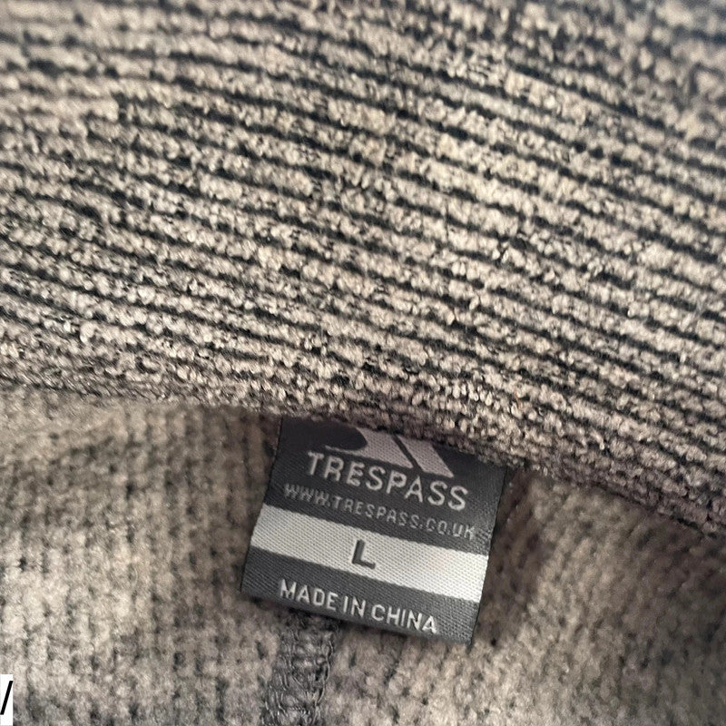 Brown Trespass Fleece Jacket - Large