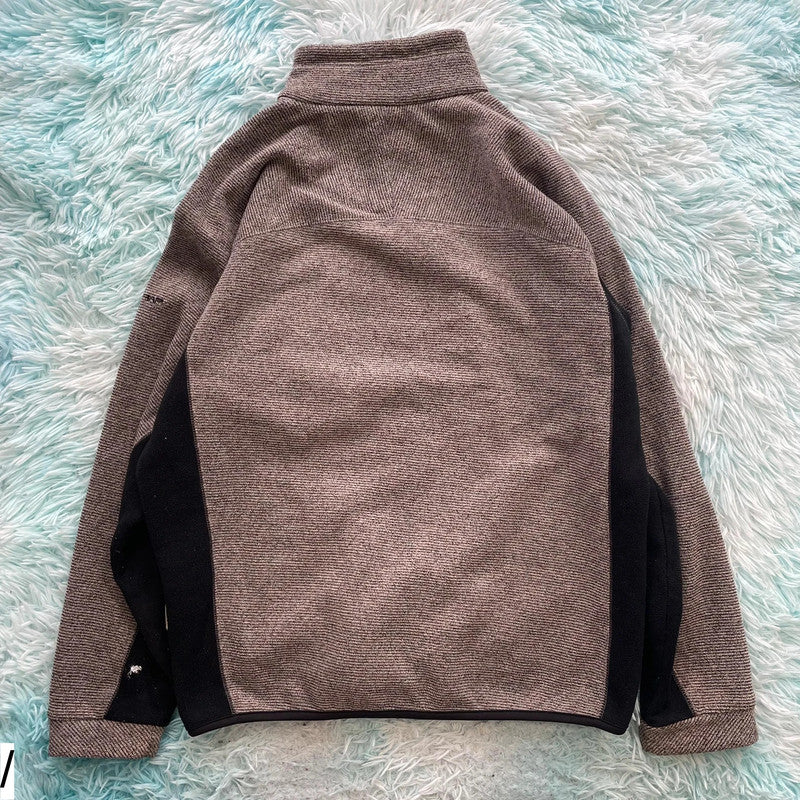 Brown Trespass Fleece Jacket - Large