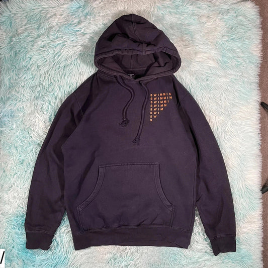 Navy Mac Miller Swimming Hoodie - Medium