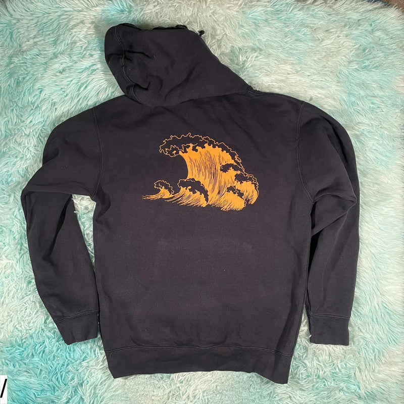 Navy Mac Miller Swimming Hoodie - Medium