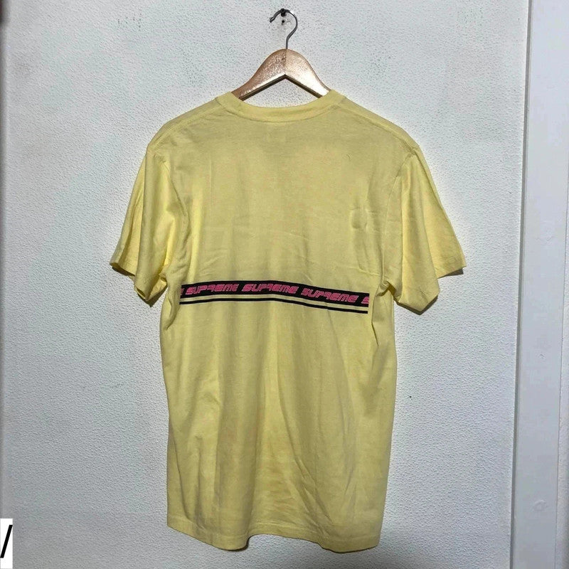 Yellow Supreme T Shirt Graphic - Medium