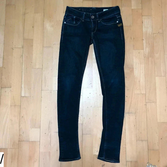 Navy G-Star Raw Skinny Slim Jeans - 29W 32L