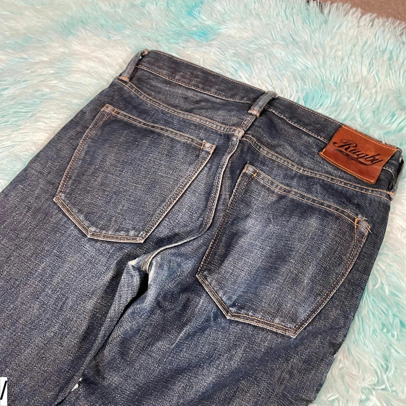 Navy Polo Ralph Lauren Rugby Jeans Slim Fit - 30W 30L