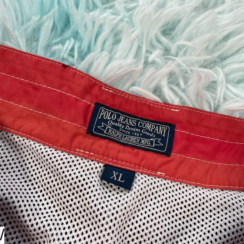Vintage Navy Polo Ralph Lauren Swim Shorts - XL