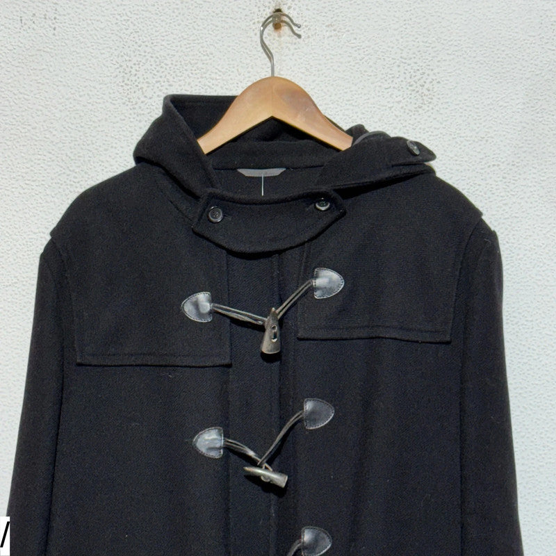 Black Hugo Boss Duffle Coat - XL
