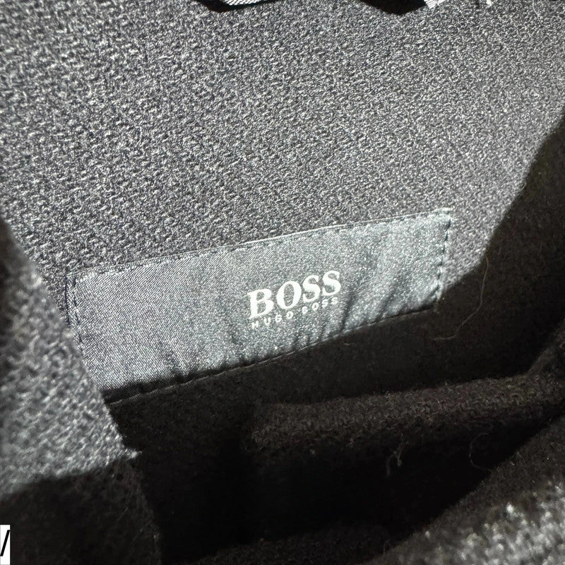 Black Hugo Boss Duffle Coat - XL