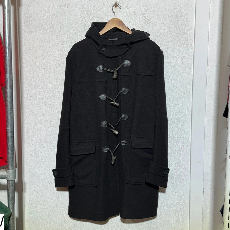 Black Hugo Boss Duffle Coat - XL
