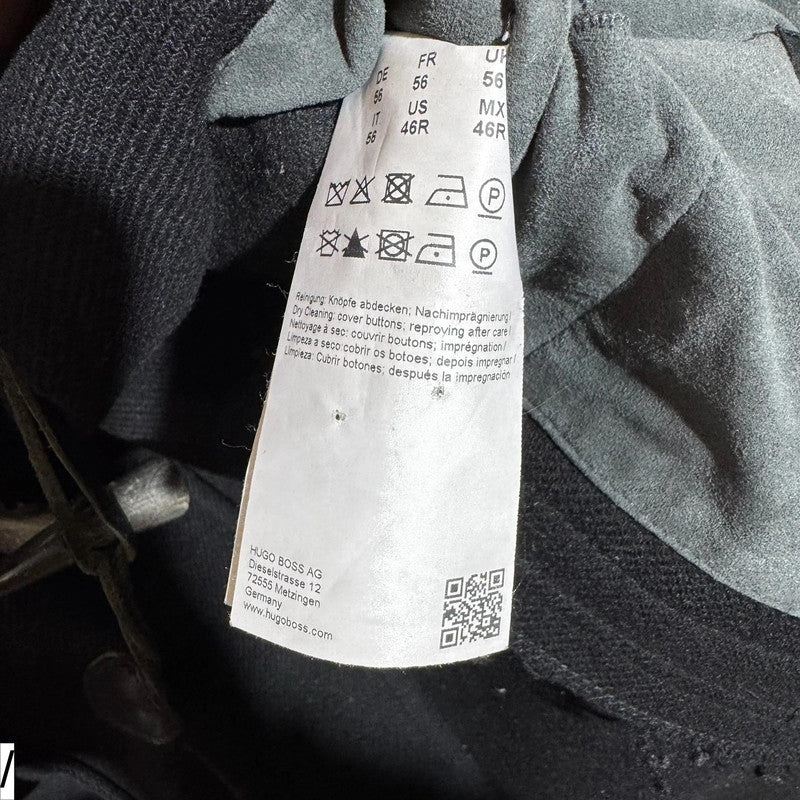 Black Hugo Boss Duffle Coat - XL