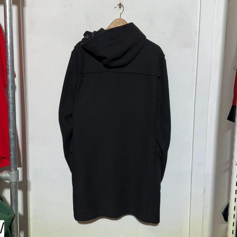 Black Hugo Boss Duffle Coat - XL