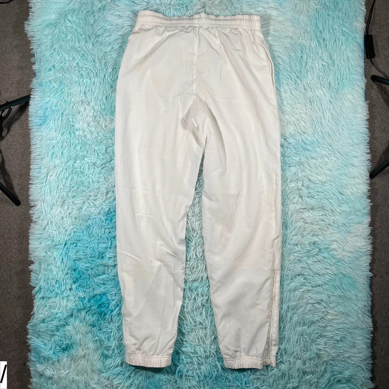 Vintage 90s White Sergio Tacchini Tracksuit Bottoms - Medium