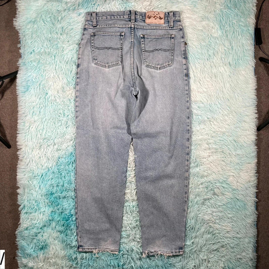 Vintage 90s Lightwash Jeans Tapered - 32W