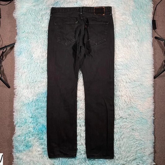 Vintage Black Levi’s 501 Jeans Straight Leg - 34W 34L