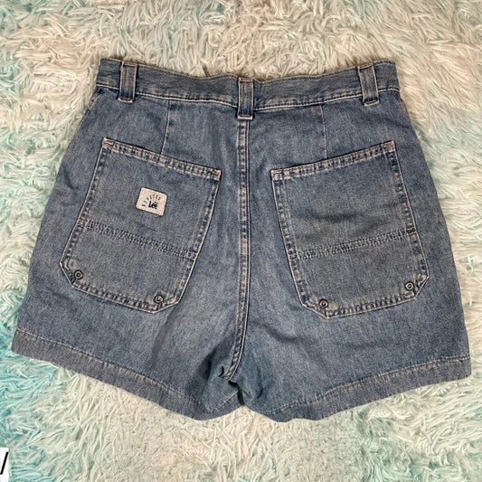 Vintage 90s Blue Lee Short Jean Shorts Jorts