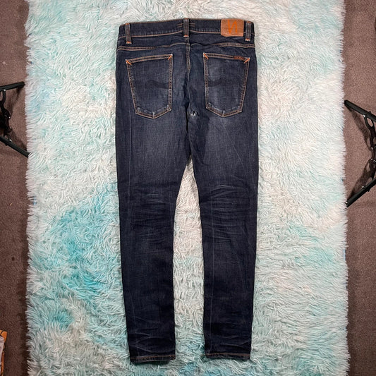 Blue Nudie Jeans Slim Fit - 34W L32