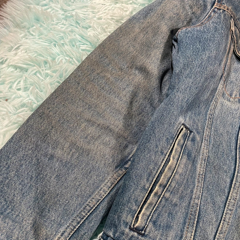 Levi’s Denim Jacket Sherpa Fleece Lining - Medium