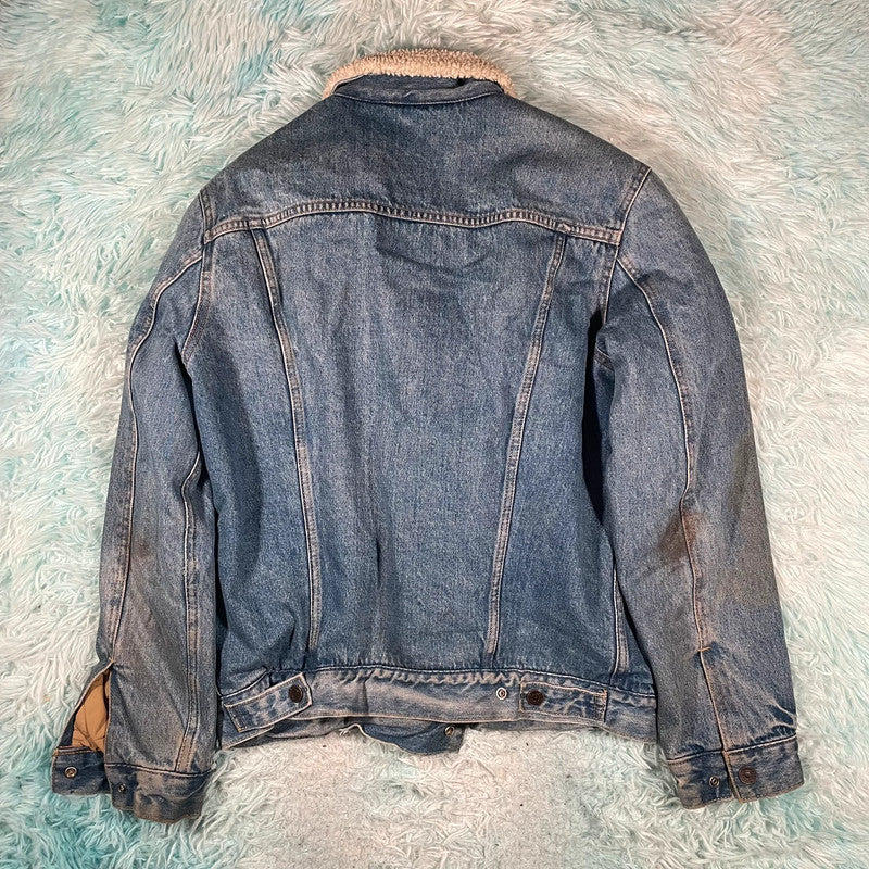 Levi’s Denim Jacket Sherpa Fleece Lining - Medium
