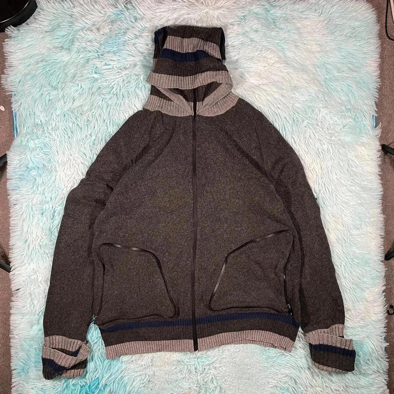 Vintage 00s Grey Dolce & Gabbana Knitted Jumper - XL