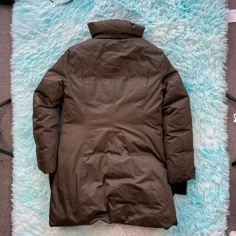 Brown Soia & Kyo Puffer Jacket - Medium