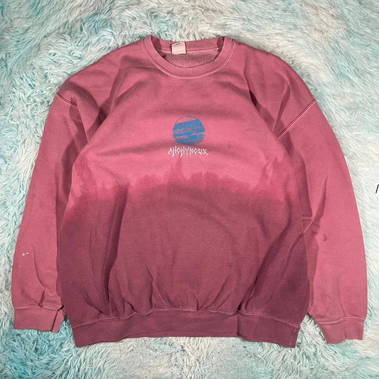 Pink Urban outfitters Graphic Sweatshirt - Large