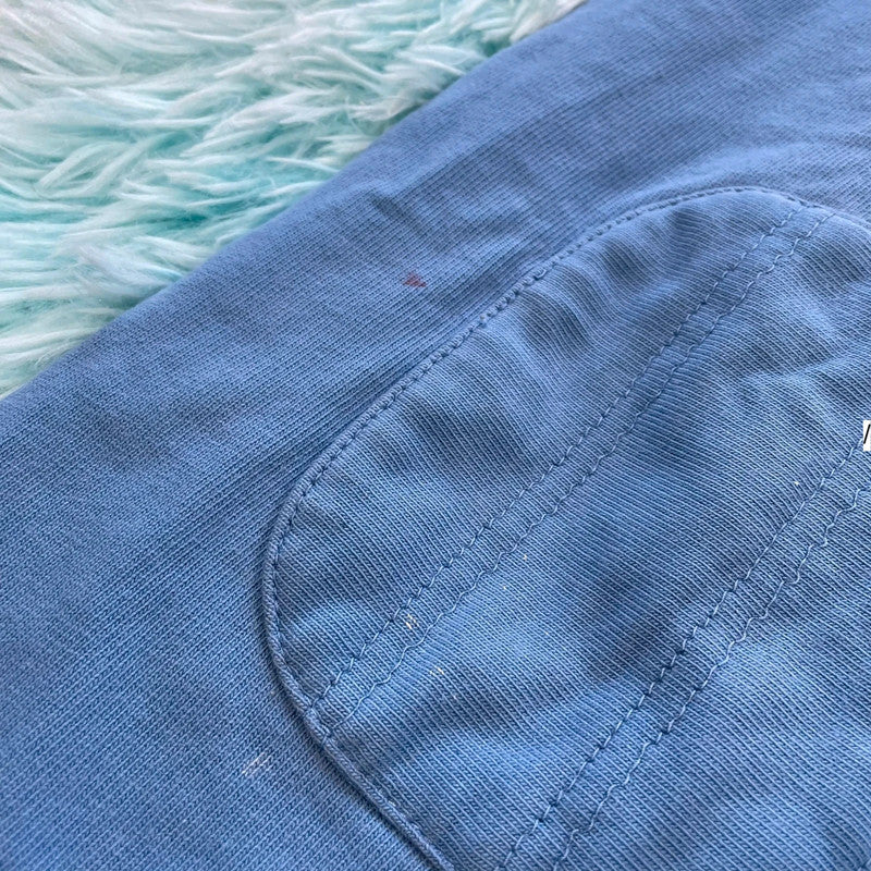Vintage 90s Blue Polo Ralph Lauren Rugby Shirt - Large