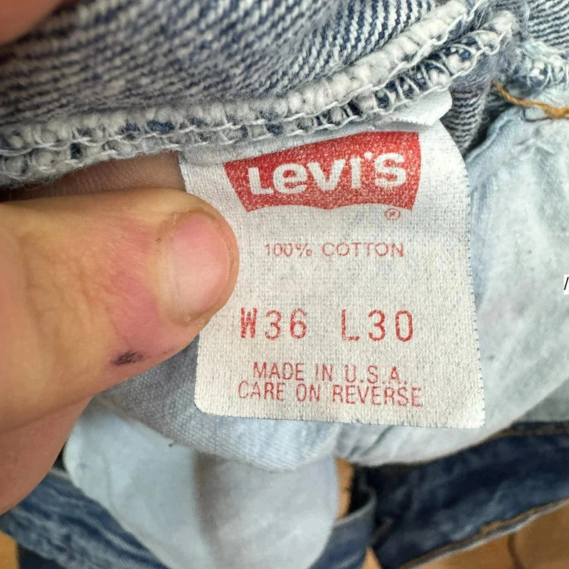 Vintage 90s Levi’s Jeans Made in USA - 36W 30L