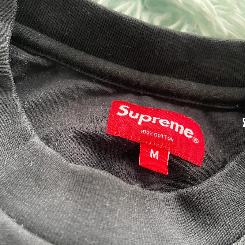 Black Supreme Box Logo T Shirt - Medium