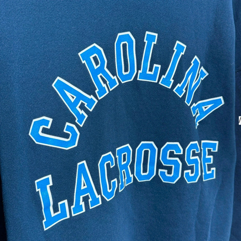 Vintage 00s Navy Carolina Lacrosse Hoodie - XXL