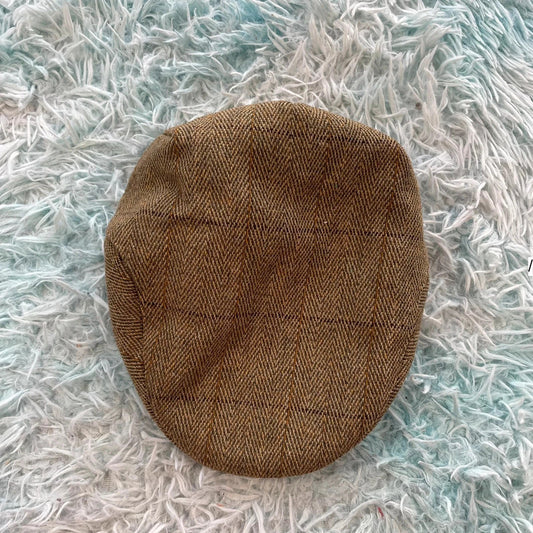 Vintage Khaki Flatcap