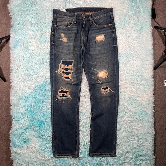 Vintage Levi’s 511 Distressed Jeans - 34W 32L