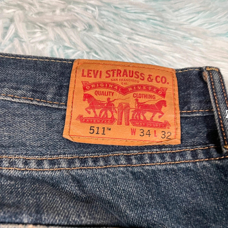 Vintage Levi’s 511 Distressed Jeans - 34W 32L