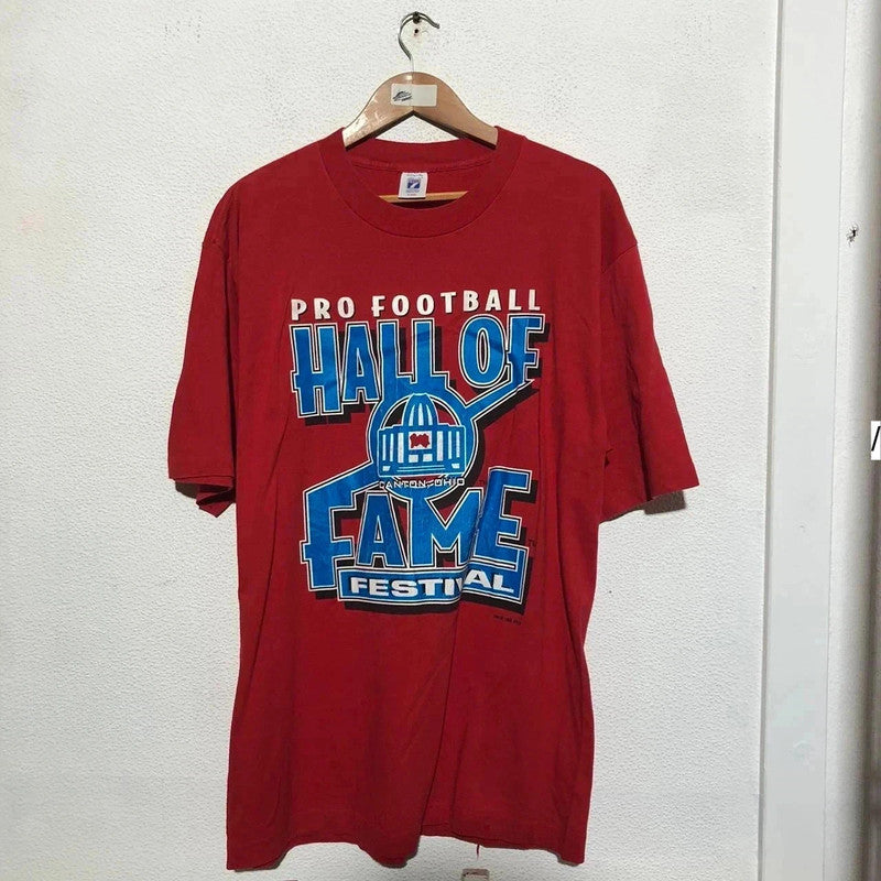 Vintage 90s Red Canton Ohio NHL T Shirt - XL