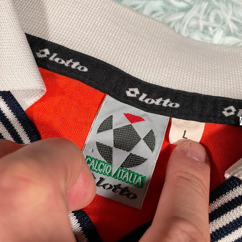 Vintage 1998 90s Blackpool Shirt Lotto - Large