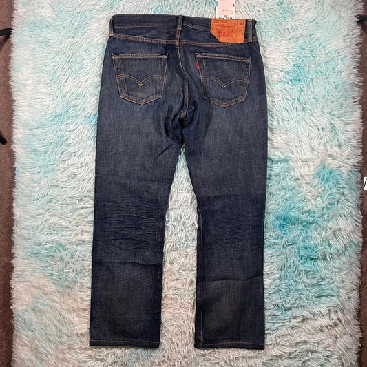 Blue Levi’s Jeans 501 Straight Leg - 32W 30L