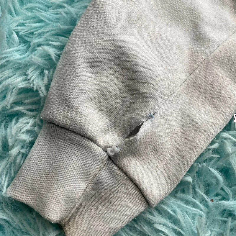 Baby Blue Schott Hoodie Full Zip - Medium