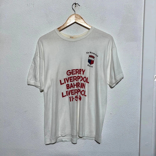 True Vintage 1989 The British Club Bahrain T Shirt - Large